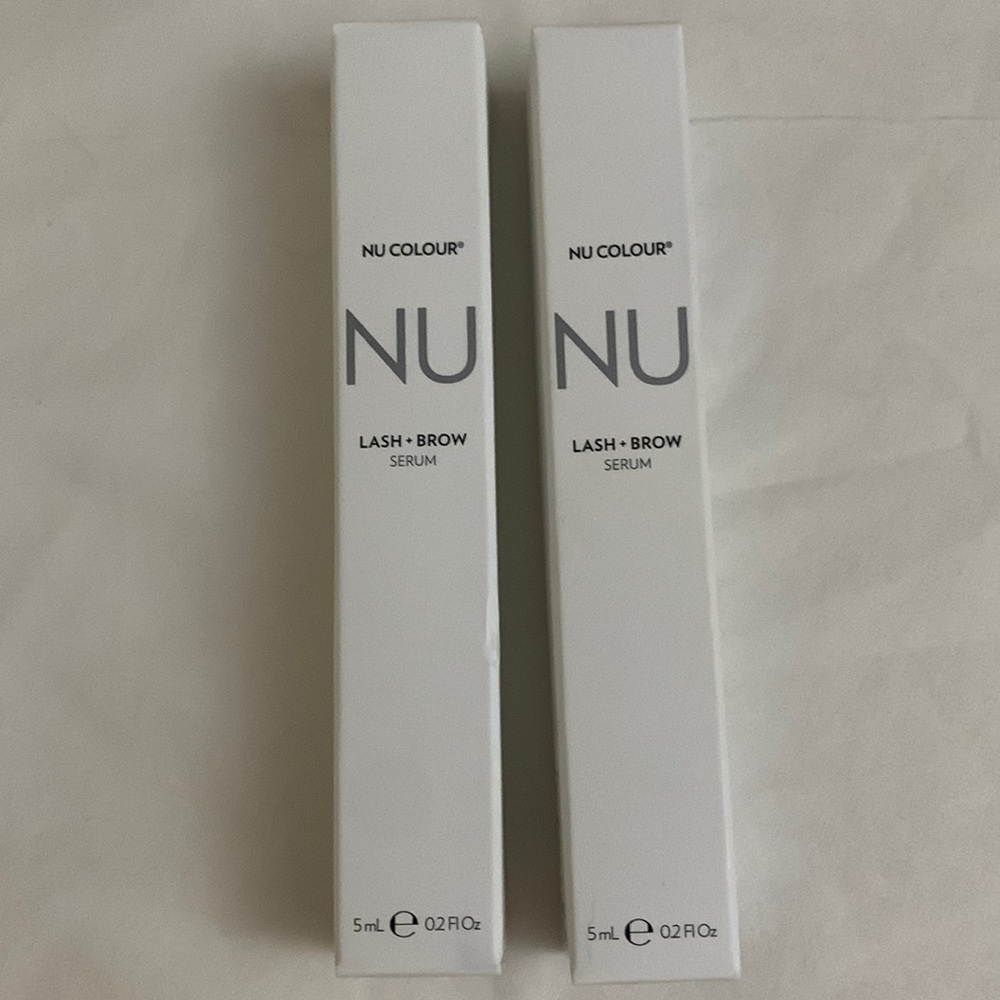 2 NIB Nu Colour Lash + Brow Serum
